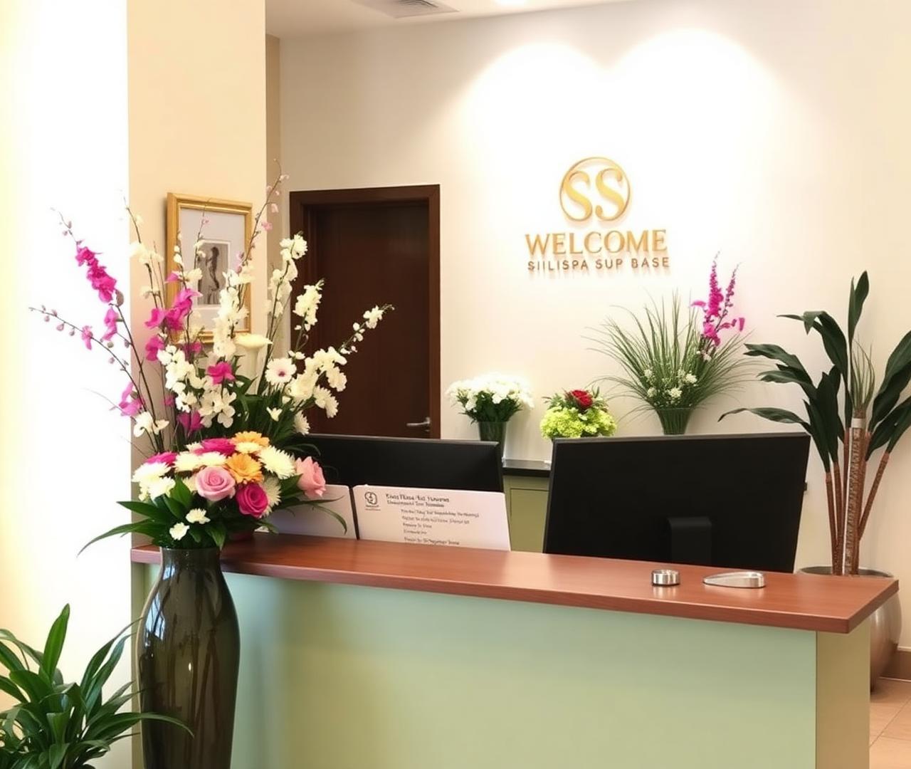 Stay Flawless serene beauty lounge interior
